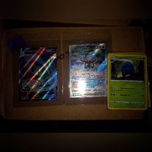 25 pokemon cards 1 vstar and one Vmax 25 cards total